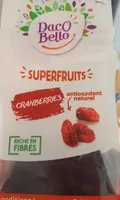 Superfruits cranberries