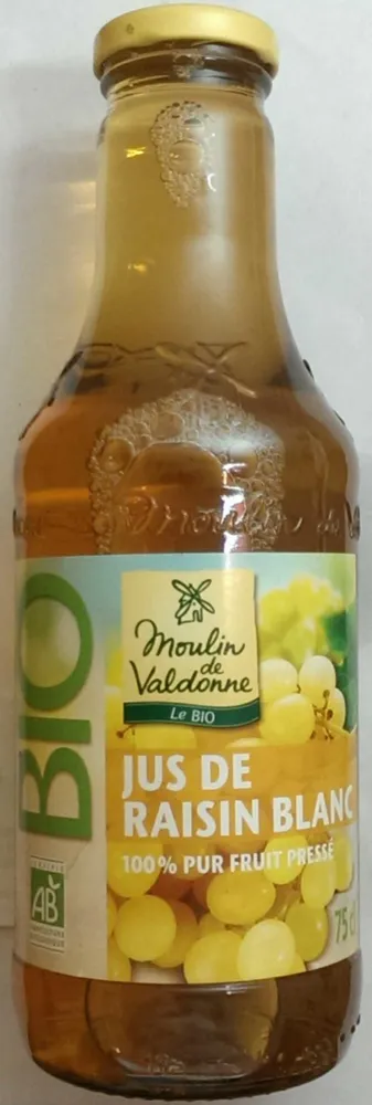 Jus de raisin blanc