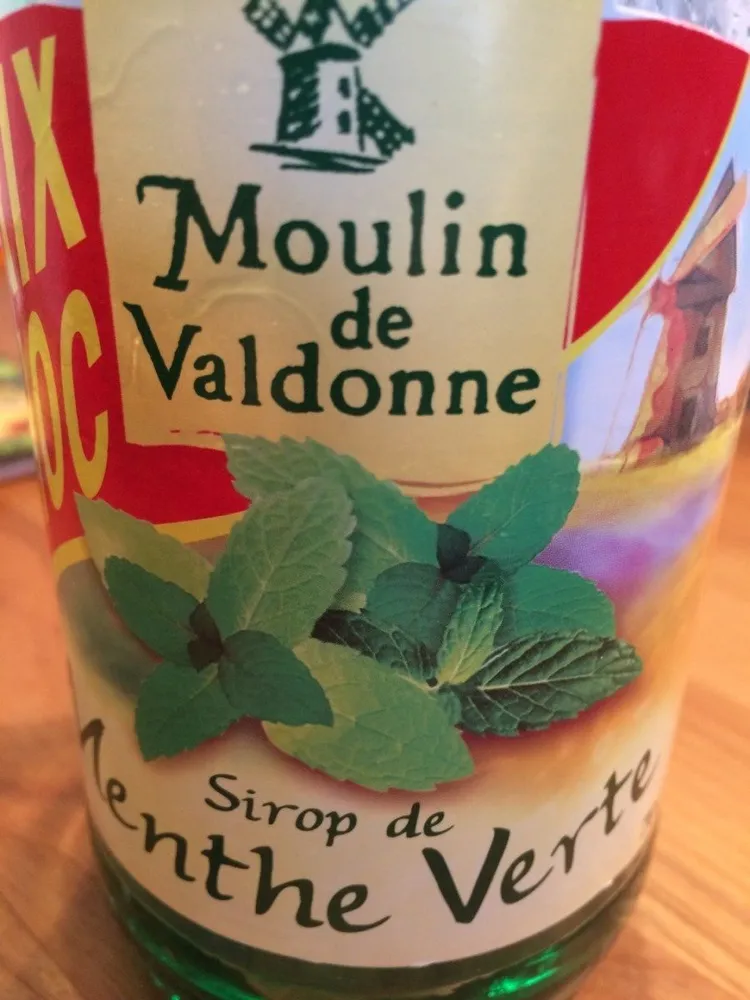 Sirop de Menthe Verte