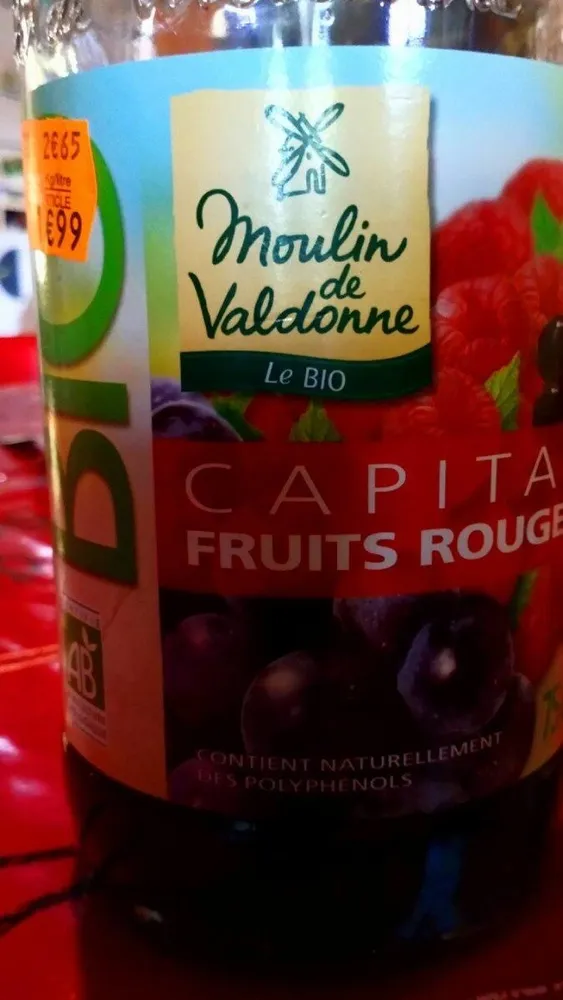 Jus capital fruits rouges bio