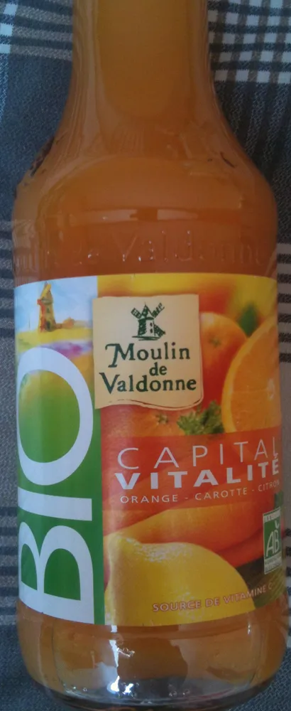 Capital vitalité orange carotte citron