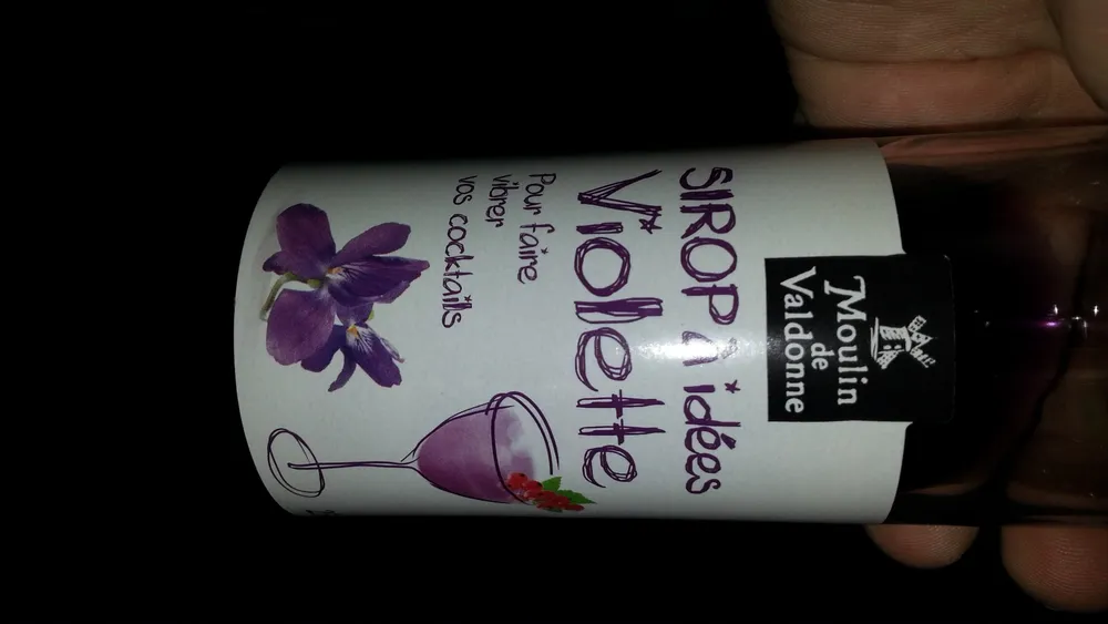 Sirop à idées violette