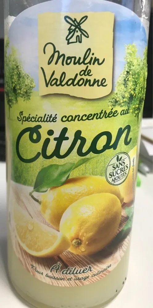 Specialité concentrée au citron