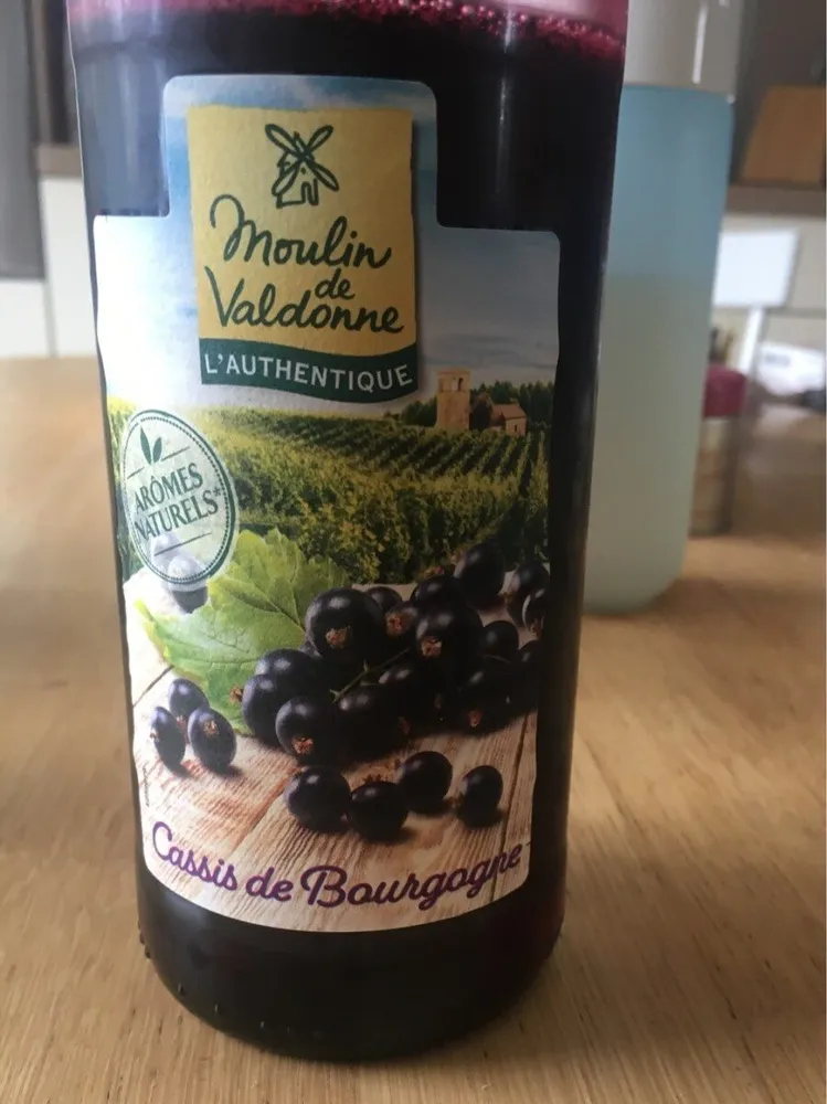 Sirop de Cassis de Bourgogne