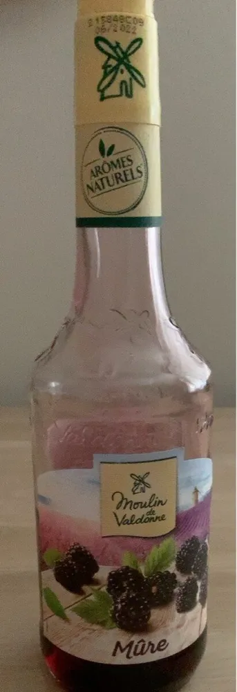 Sirop de mûre
