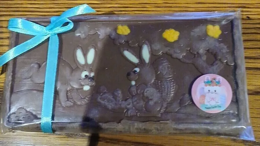Tablette Décor Pâques LAIT