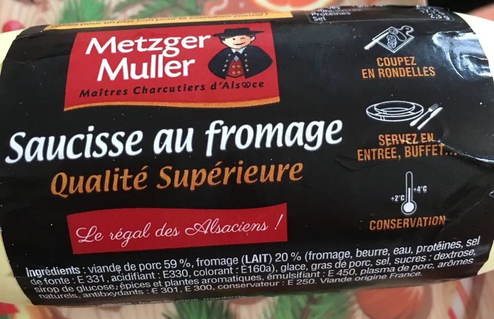 Saucisse au fromage