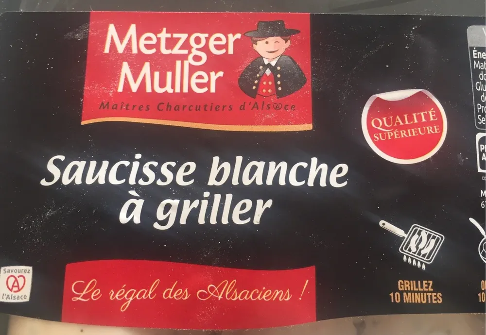 Saucisse blanche a griller
