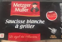 Saucisse blanche a griller
