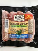 Saucisse blanche à griller au fromage
