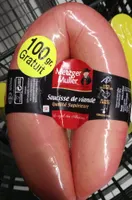 Saucisse de viande superieure METZGER MULLER