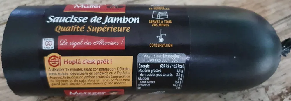 Saucisse de jambon
