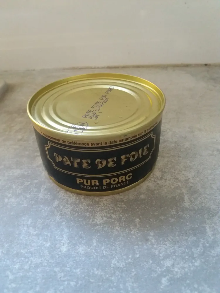 Pâté de foie pur porc