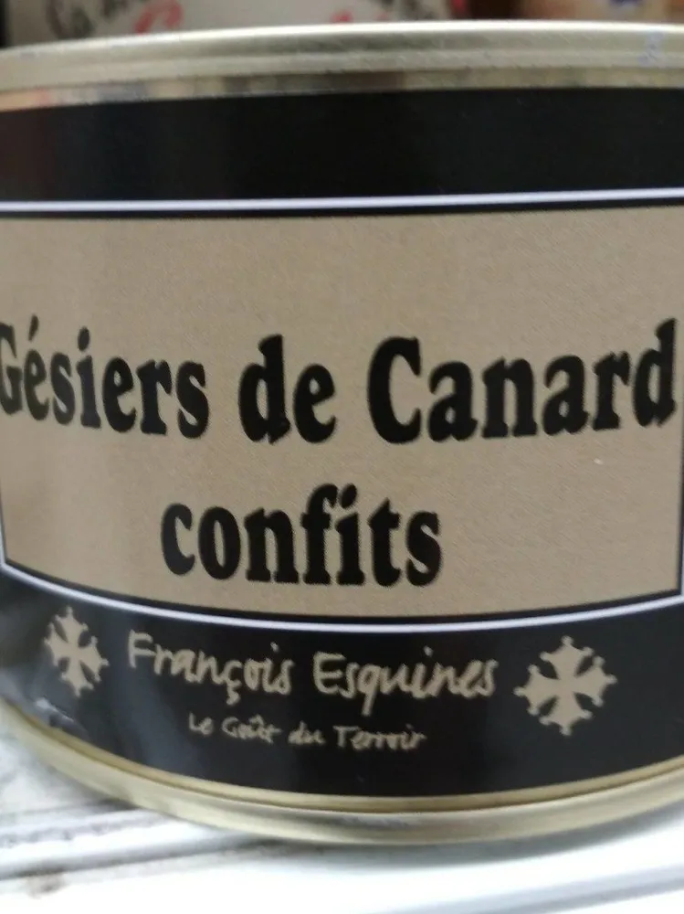 Gésiers de canard