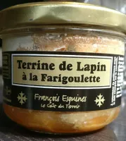 Terrine de lapin à la farigoulette