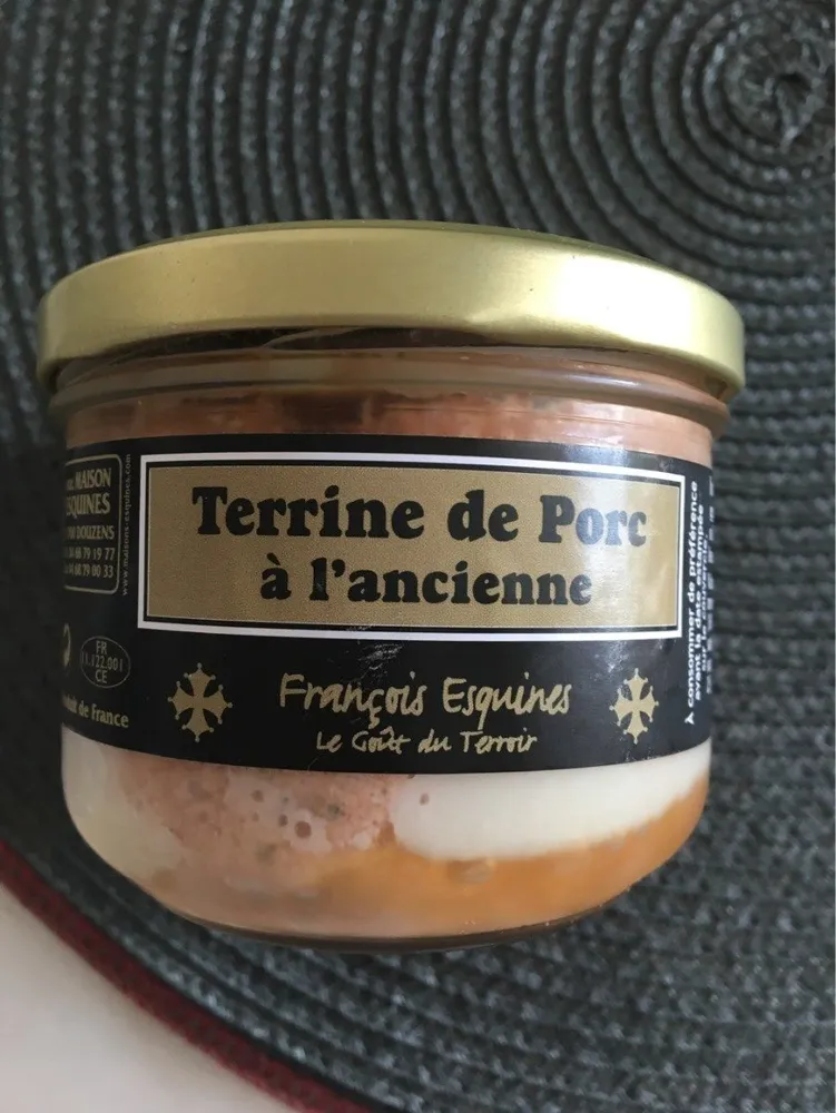 Terrine porc à l'ancienne