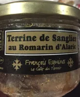 Terrine de sanglier au romarin d'alaric