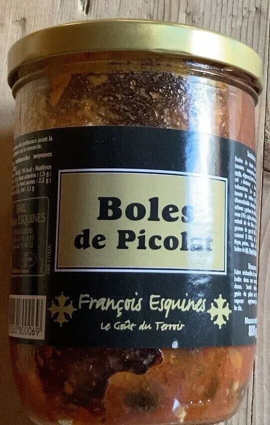 Boles de Picolat
