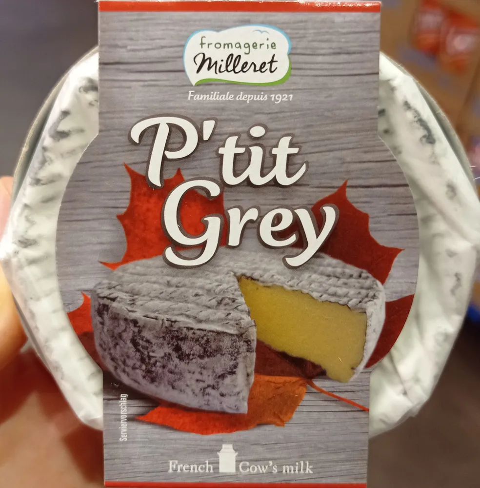 P'tit Grey, French Cow Milk