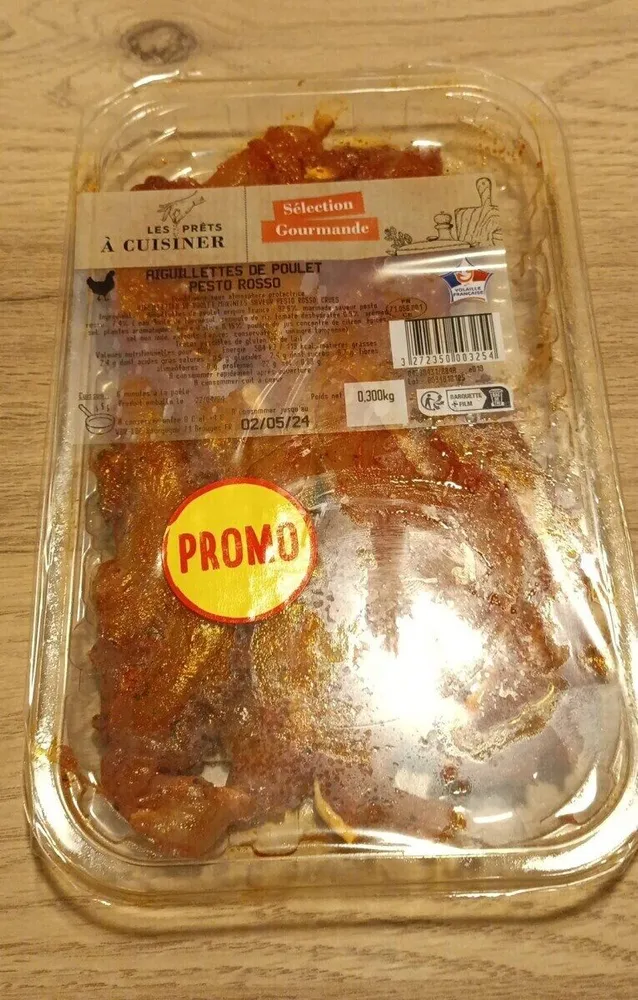 Aguilettes de poulet pesto Rossi