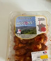 Grignettes de poulet assaisonnées tomate poivron