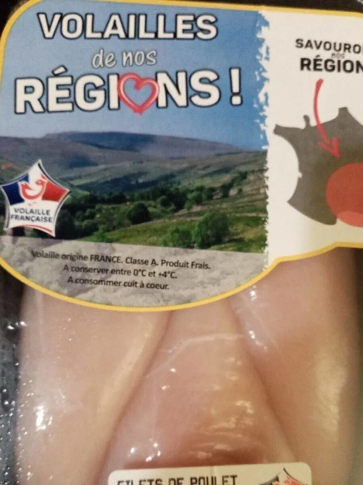 Filets de poulet