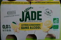 Bière bio Citron gingembre sans alcool