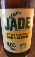 Biere sans alcool citron gingembre