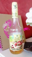 Sirop pêche blanche