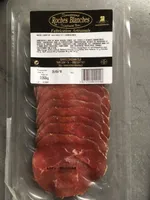 Noix de boeuf sechée et tranchée