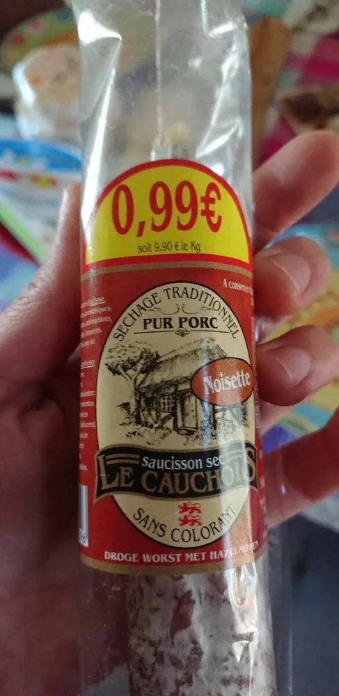 Saucisson sec le cauchois