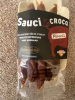 SAUCI- CROCQ MINI SAUCISSE SECHE AUX PIMENTS