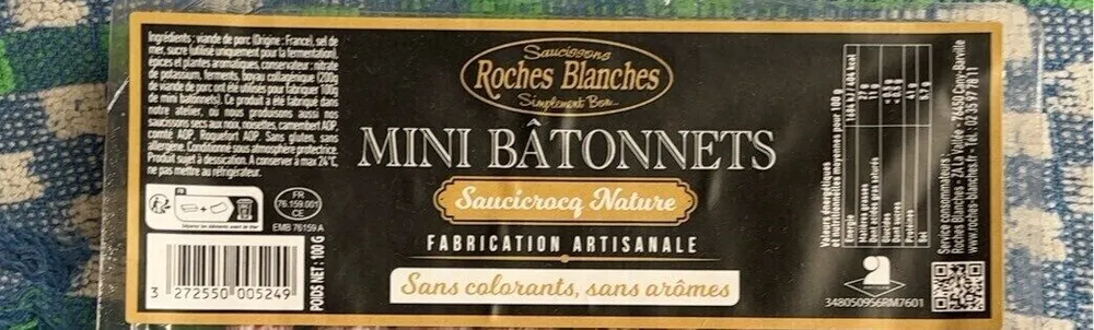 Mini bâtonnets