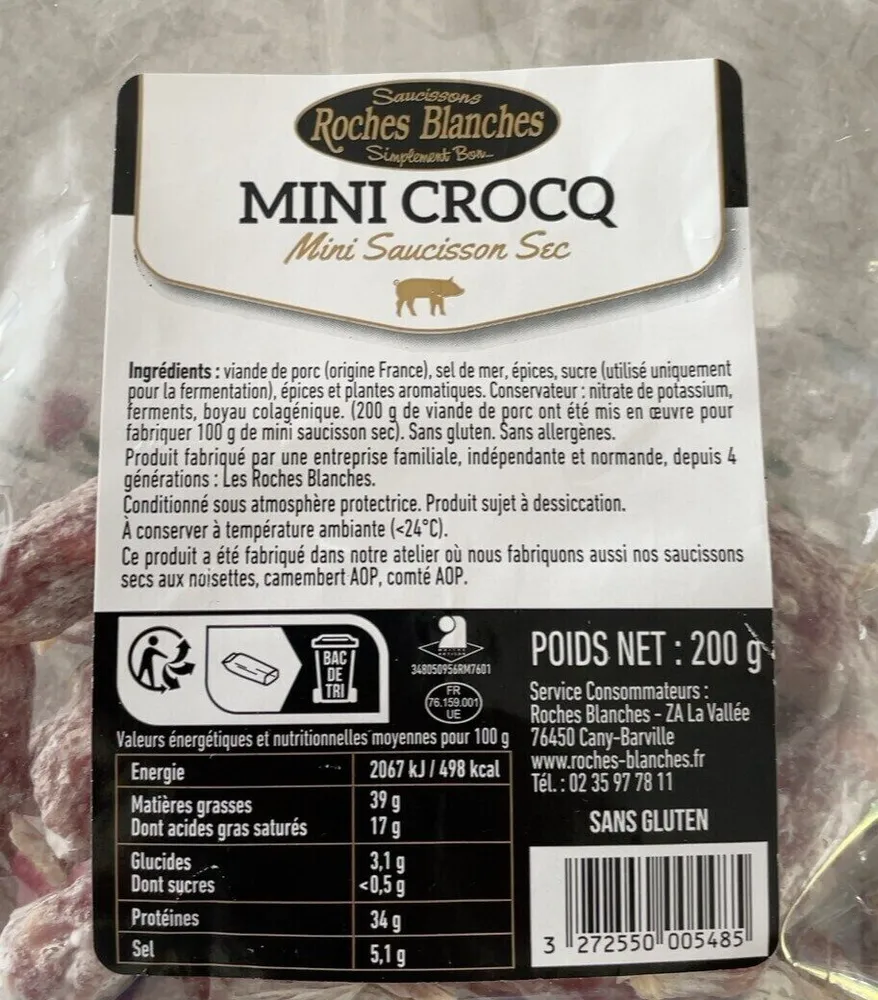 MINI CROCQ Mini Saucisson Sec