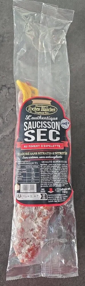 Saucisson sec au piment d’Espelette