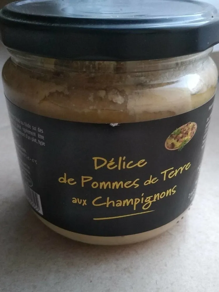 Délices de pommes de terre aux champignons