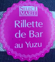 Rillettes de bar au Yuzu