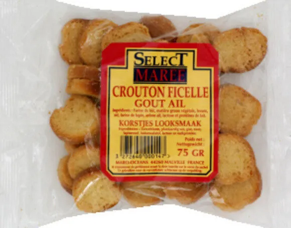 Crouton "ficelle" à l'ail