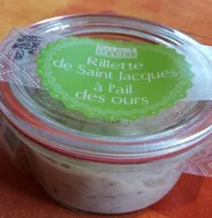 Rillette de Saint Jacques à l ail des ours