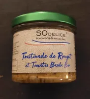 Toastinade de Rouget et tomates basilic bio