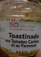 Toastinade aux tomates cerises et au parmesan