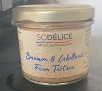 Saumon et cabillaud facon tartare
