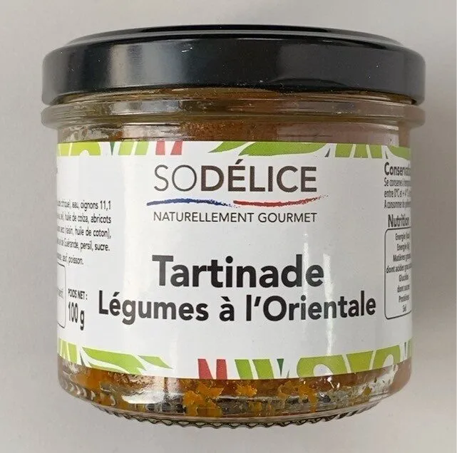 Tartinade Légumes à l’Orientale
