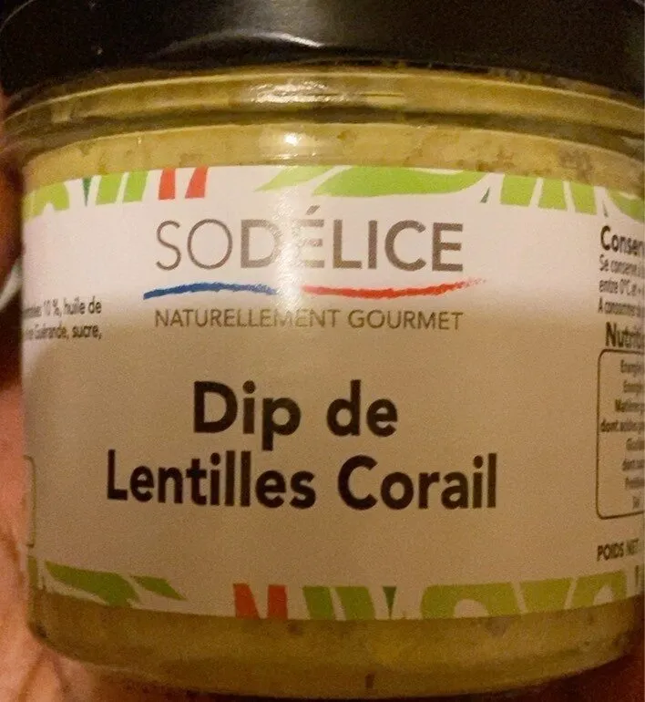 DIP DE LENTILLES CORAIL