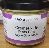 Crémeux de p'tits pois façon guacamole
