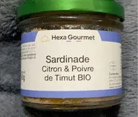 Sardinade Citron & Poivre de Timut BIO