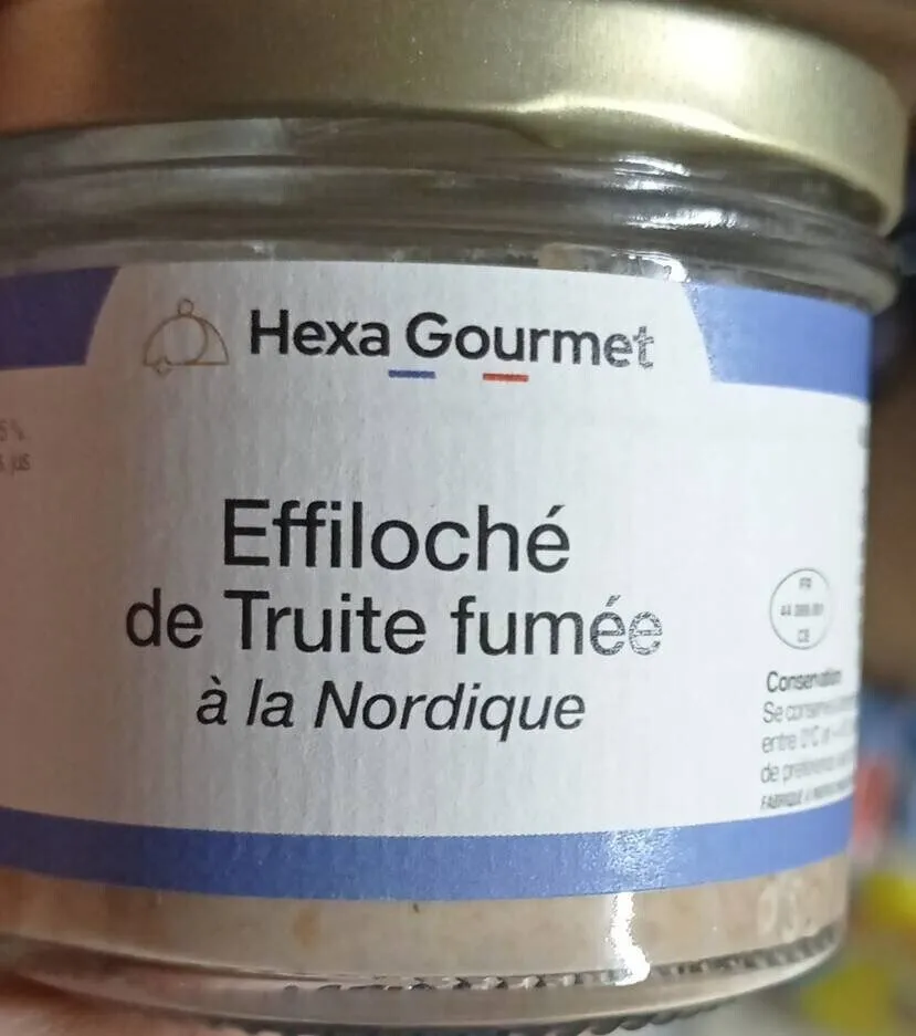 Effiloché de Truite fumée à la Nordique