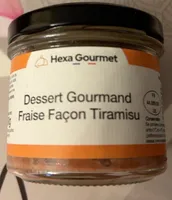 Dessert Gourmand Fraise Facon Tiramisu