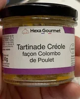 Tartinade Créole façon Colombo de Poulet