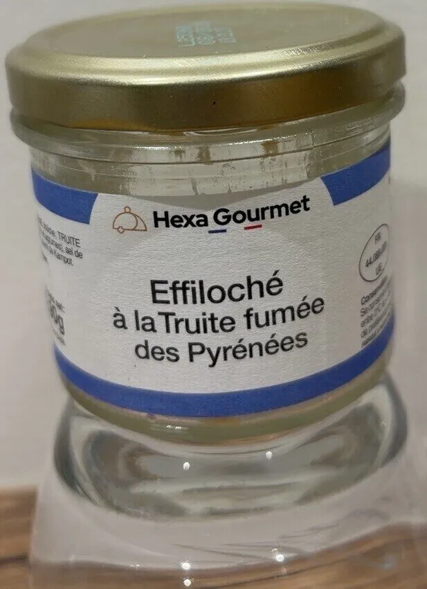 Effiloché à la truite fumée des Pyrénées